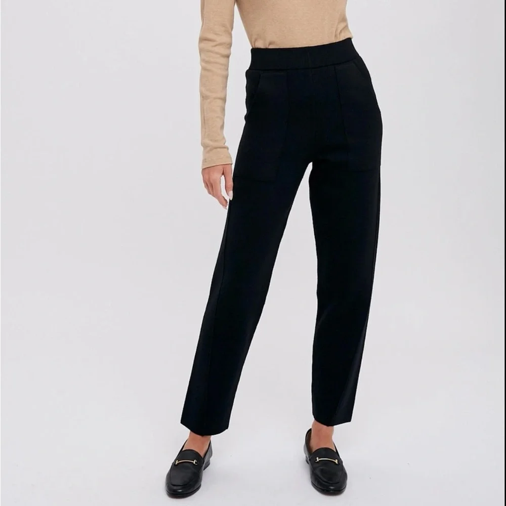 Bluivy Knit Jogger Pants Size Medium - Picture 3 of 3